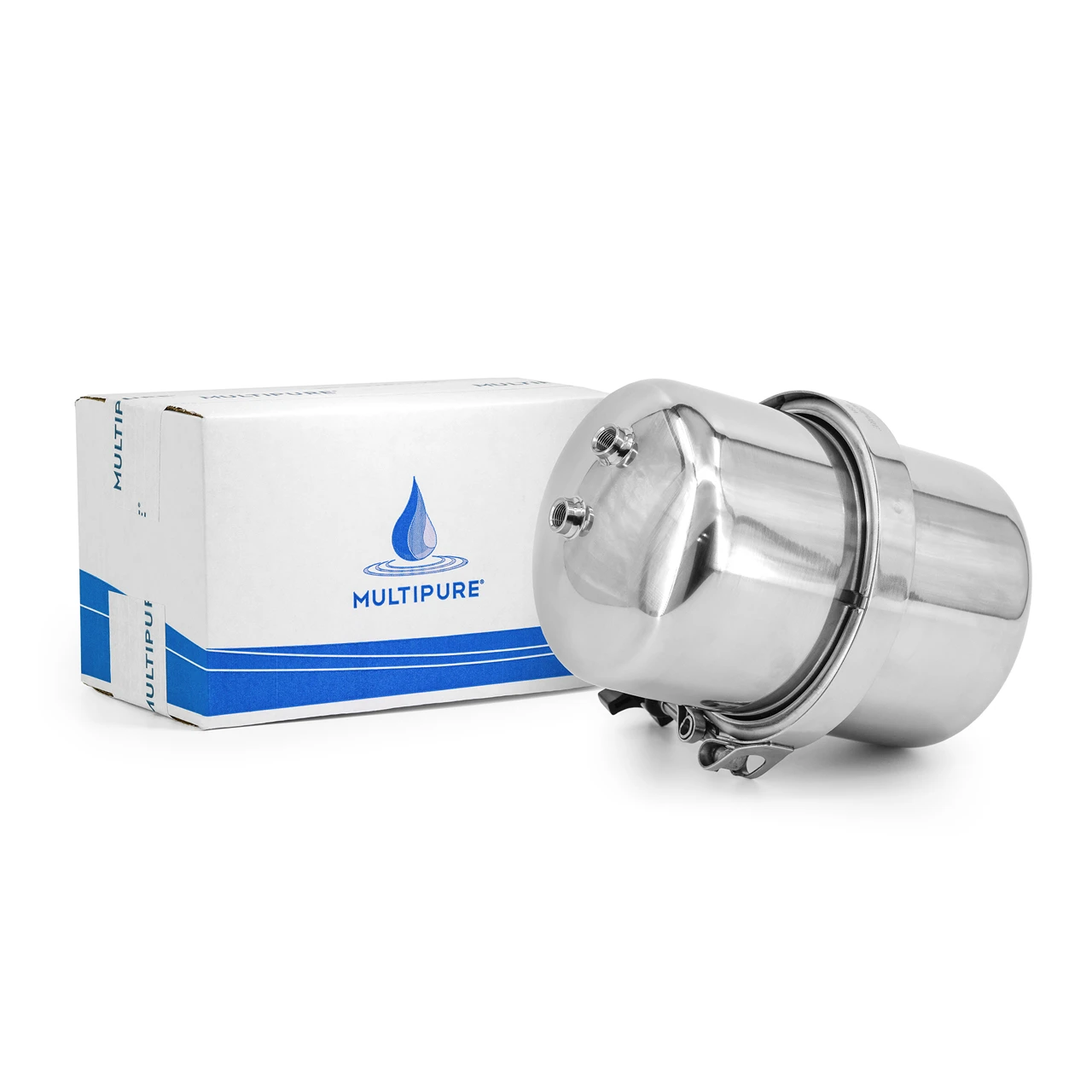Multipure Aquaversa stainless steel drinking water filter