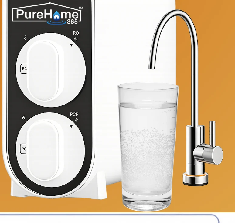 PureHome tankless reverse osmosis system and faucet